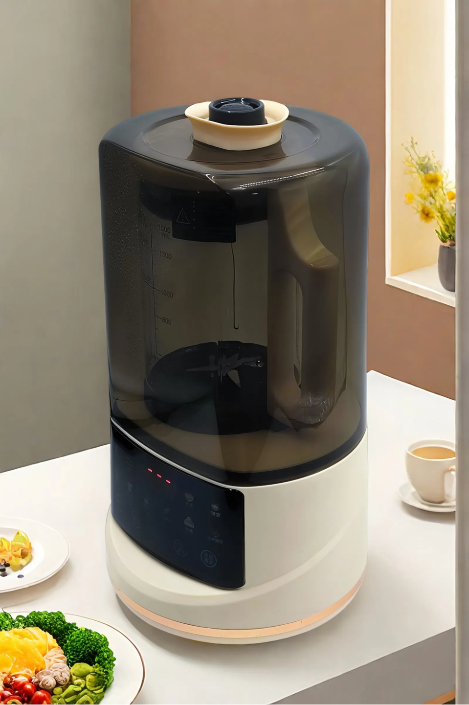 南极人HP-SZ501（1.5L轻音款）多功能轻音加热破壁机
